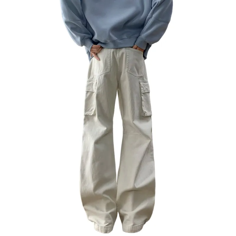 TIMD Casual Pants Men White-1