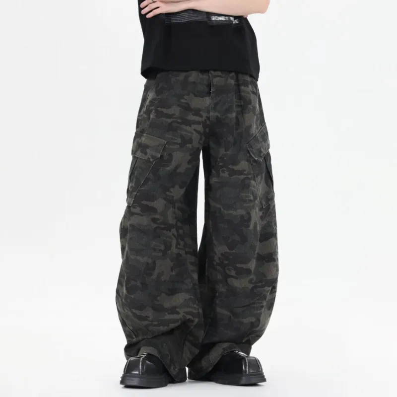 TIMD Casual Pants Men Camouflage-2