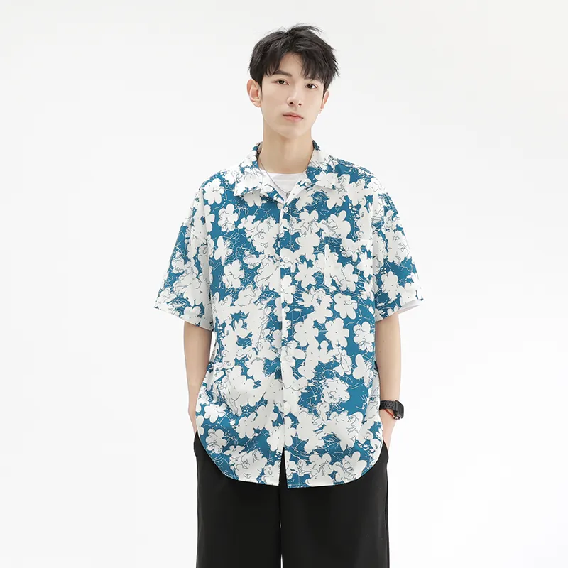 TIMD Shirt Men's Dongting Lake Blue-4