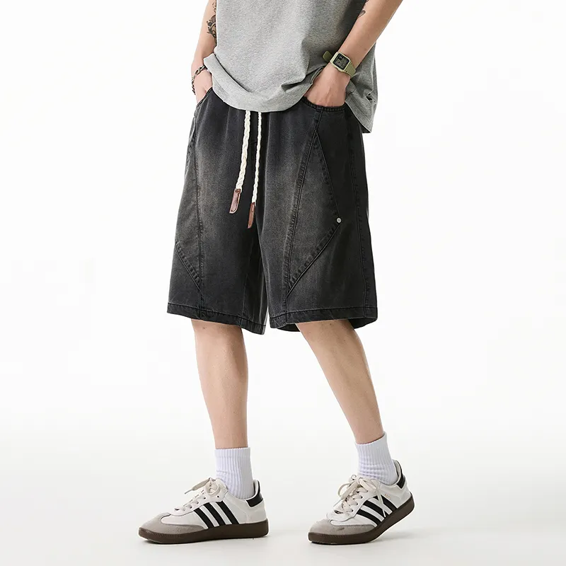 TIMD Denim Shorts Unisex-9