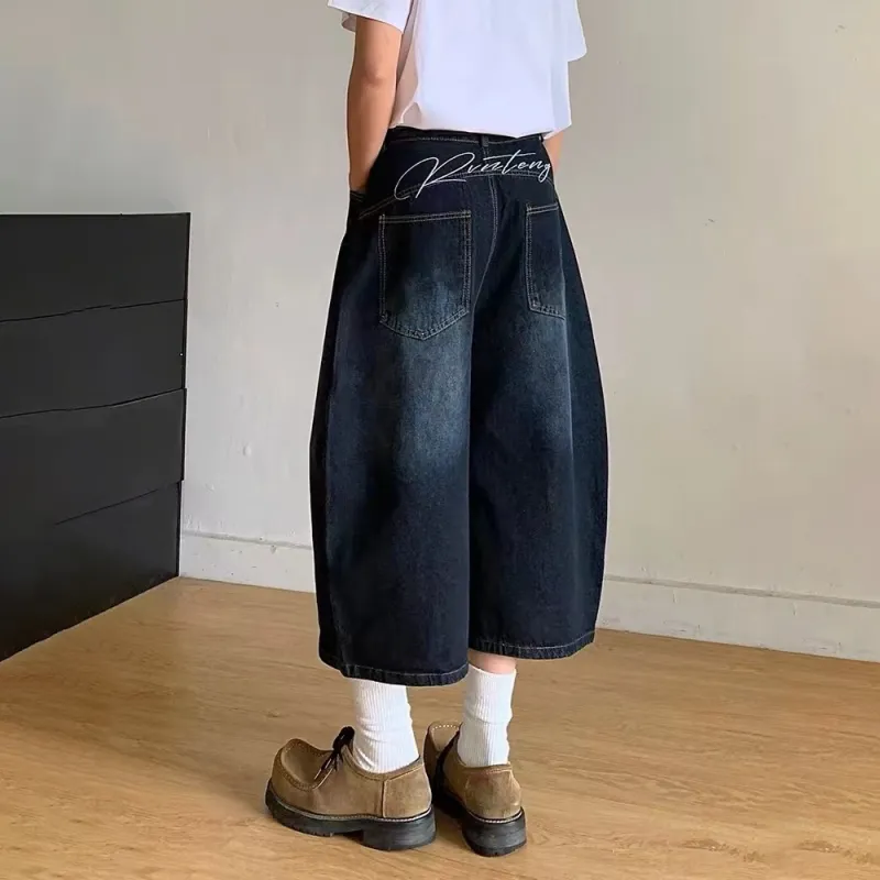 TIMD Denim Shorts Unisex Vintage Blue-2
