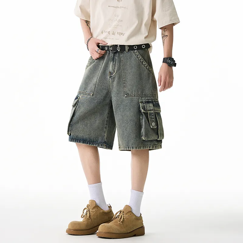 TIMD Denim Shorts Unisex-14