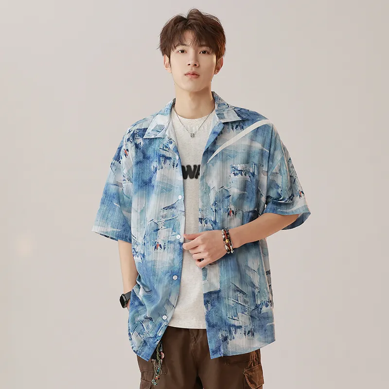 / Shirts Unisex Hebrides Blue-2