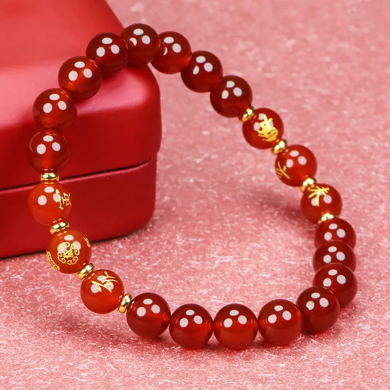 Phoenisess Agate Bracelets Unisex-81