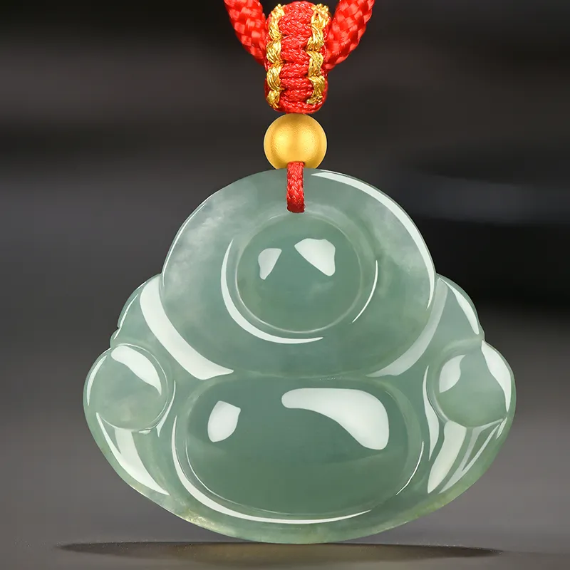 Phoenisess Glutinous Jade Necklaces Women's-45