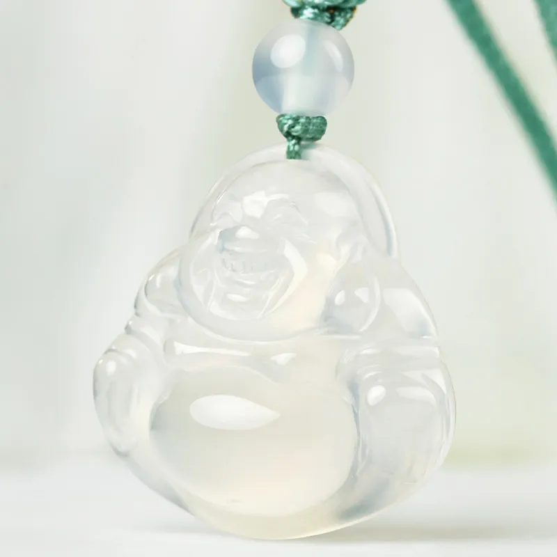 Phoenisess Chalcedony Necklaces Unisex-2
