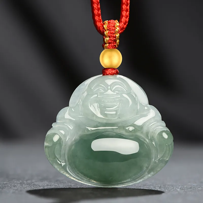 Phoenisess Glutinous Jade Necklaces Women's-4