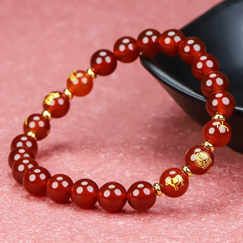Phoenisess Agate Bracelets Unisex-10