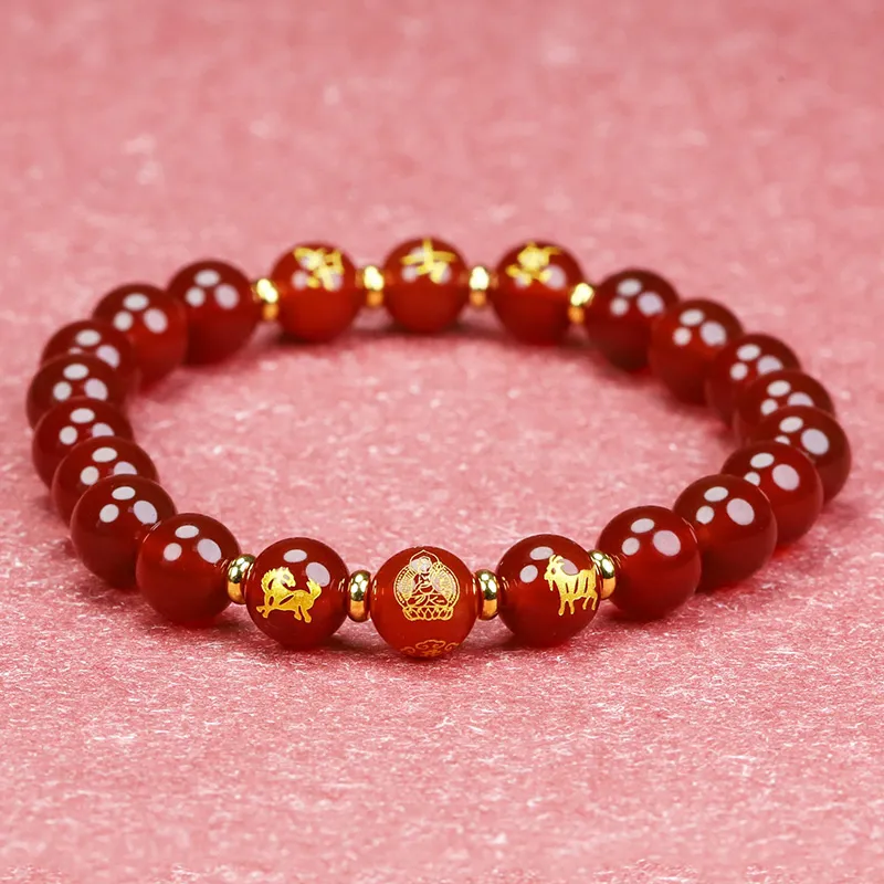 Phoenisess Agate Bracelets Unisex-44