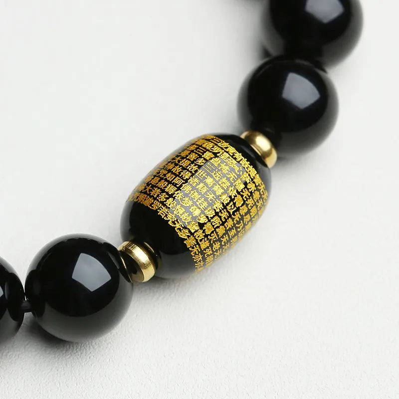 Phoenisess Obsidian Bracelets Unisex-6