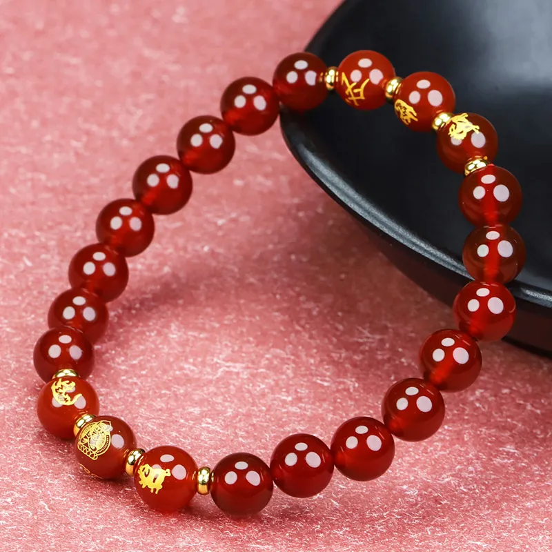 Phoenisess Agate Bracelets Unisex-18