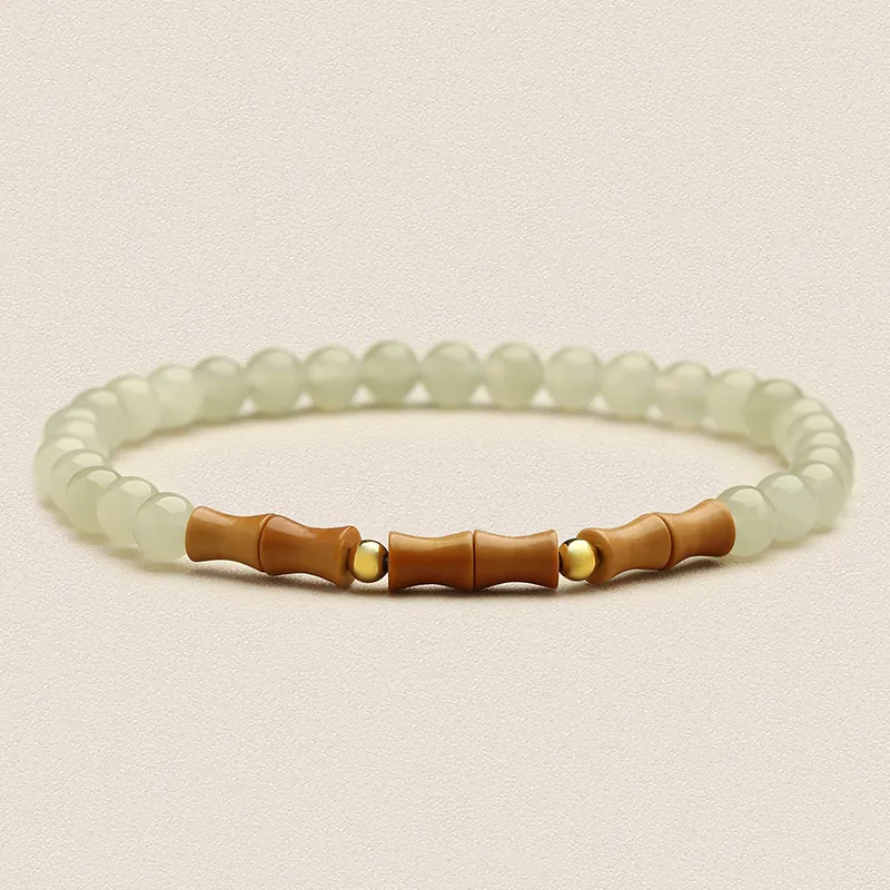 Phoenisess Hetian Jade Pale Greenish White Jade Women's-4