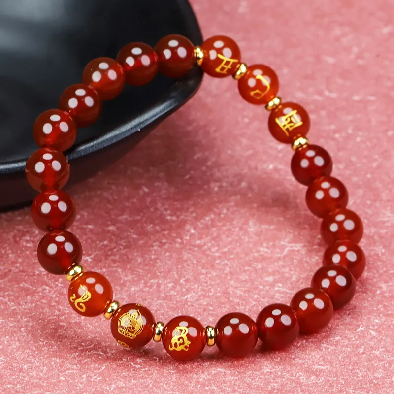 Phoenisess Agate Bracelets Unisex-39