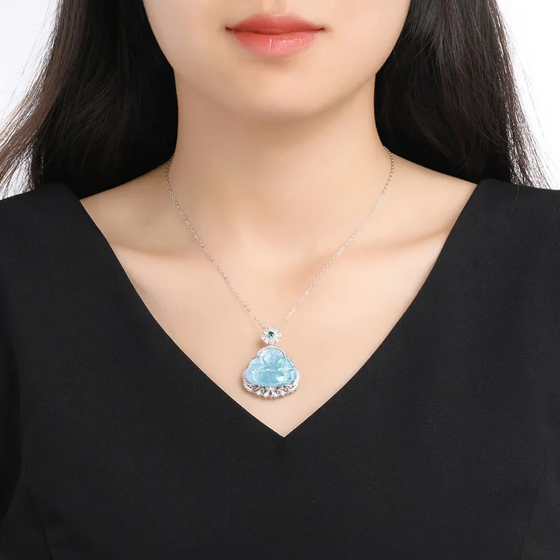 Phoenisess Ice Type Necklaces Women's-2