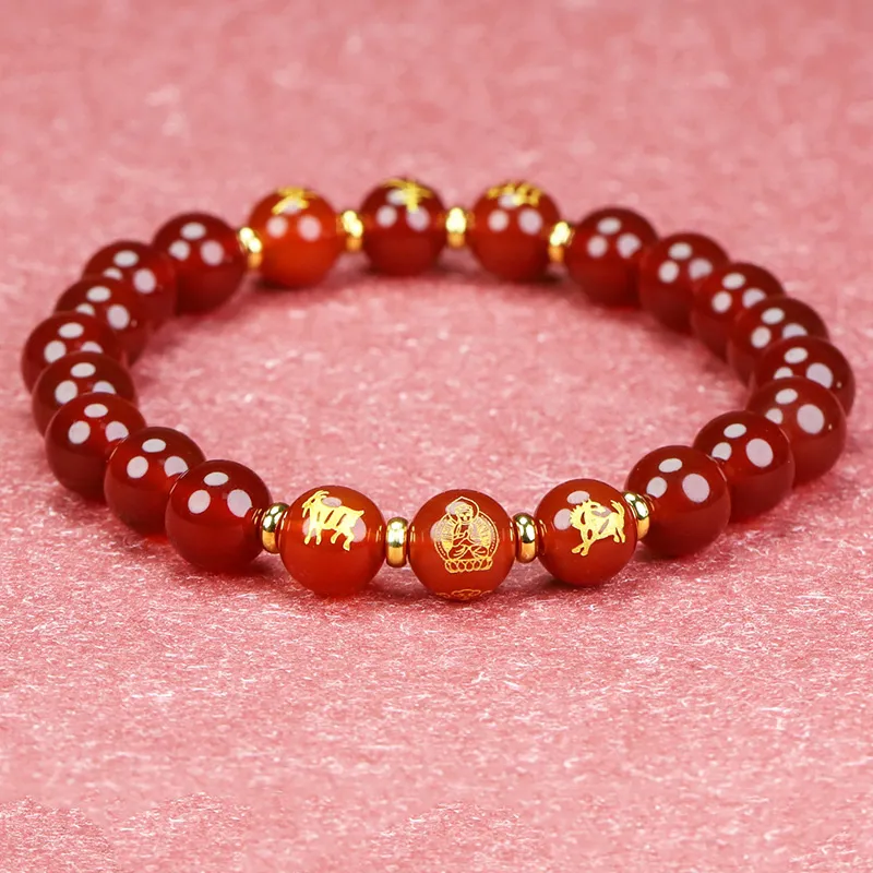 Phoenisess Agate Bracelets Unisex-51