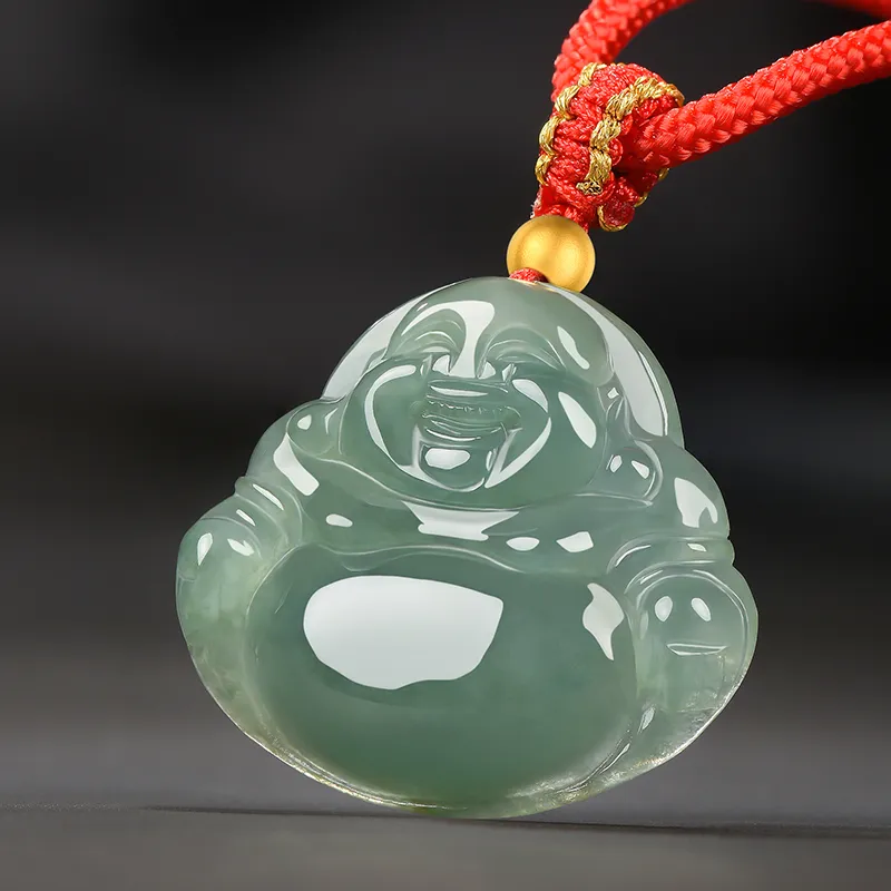 Phoenisess Glutinous Jade Necklaces Women's-44