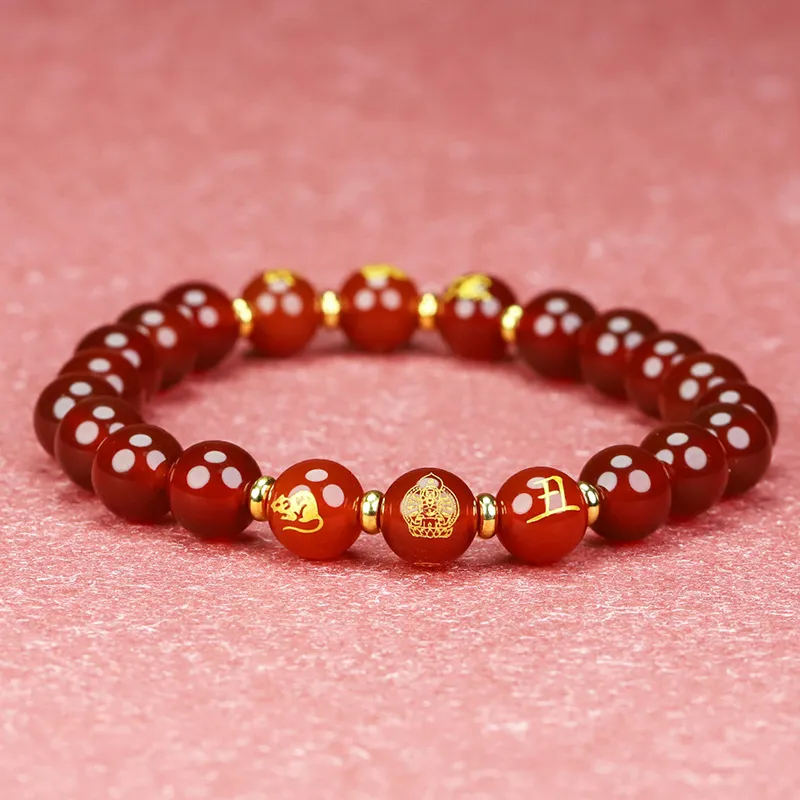Phoenisess Agate Bracelets Unisex-2