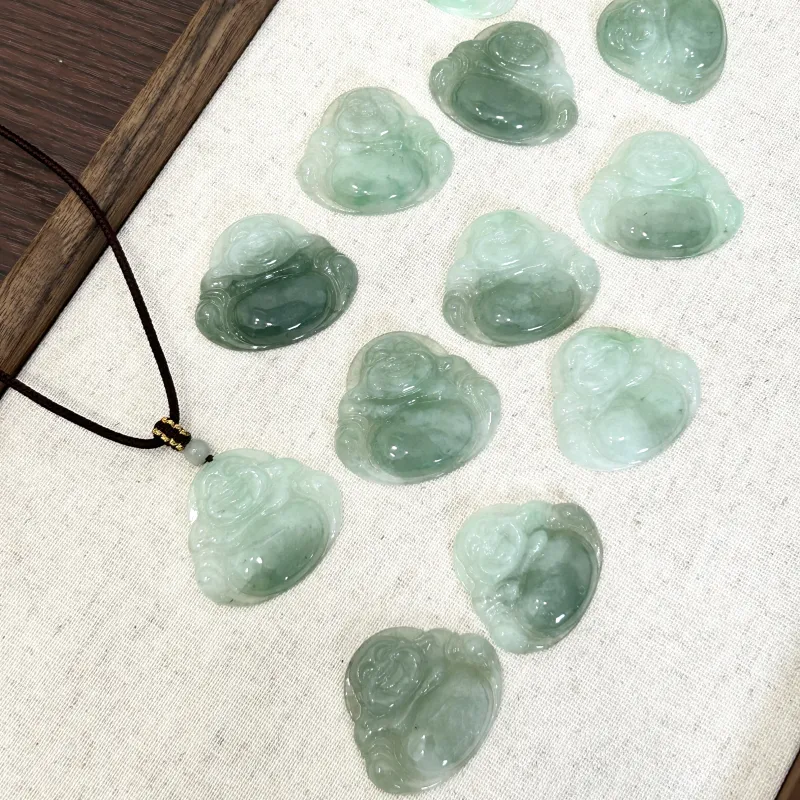 Phoenisess Glutinous Jade Necklaces Women's-54