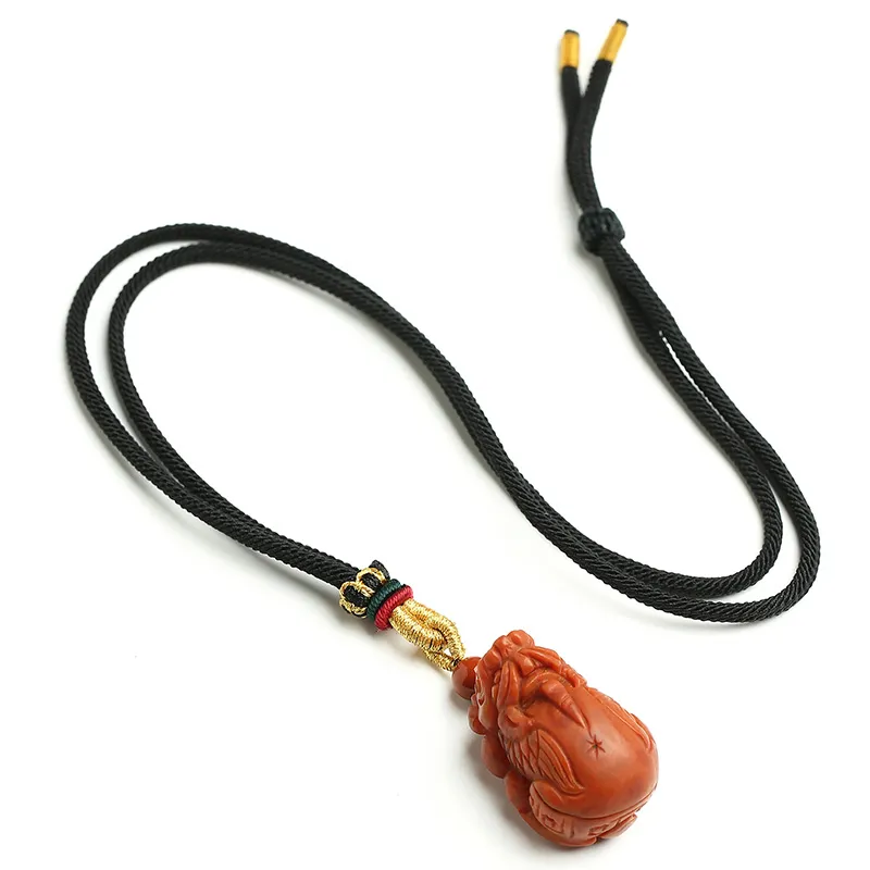 Phoenisess Southern Red Agate Necklaces Unisex-5
