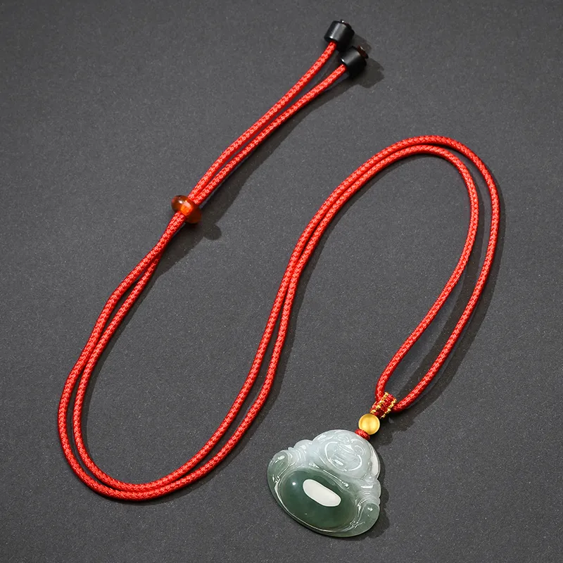 Phoenisess Glutinous Jade Necklaces Women's-6
