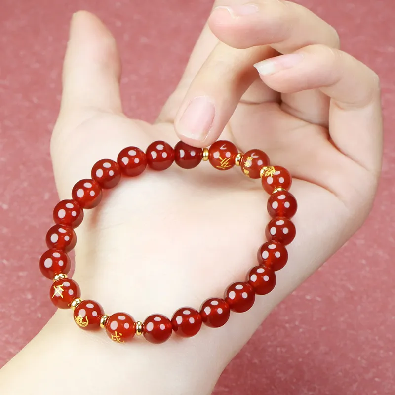 Phoenisess Agate Bracelets Unisex-20