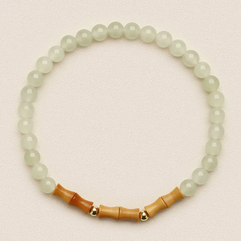 Phoenisess Hetian Jade Pale Greenish White Jade Women's-1