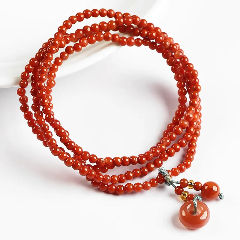 Phoenisess Southern Red Agate Bracelets Unisex-1