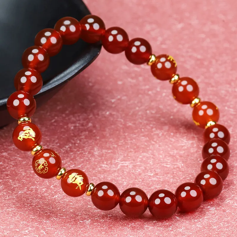 Phoenisess Agate Bracelets Unisex-25