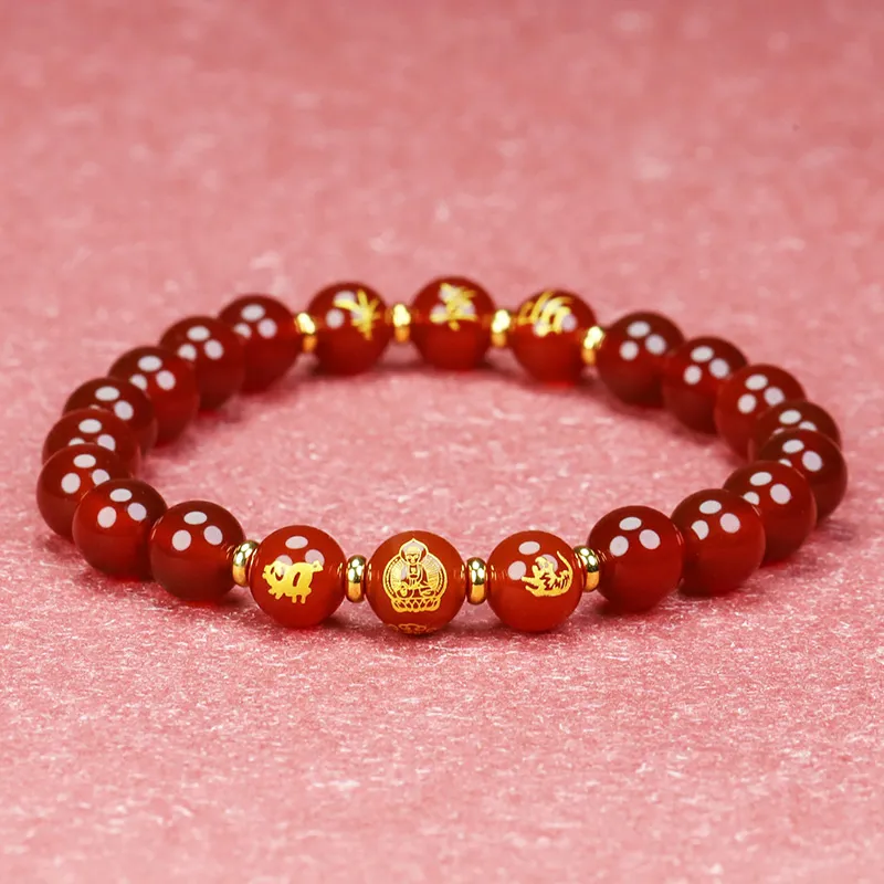 Phoenisess Agate Bracelets Unisex-79