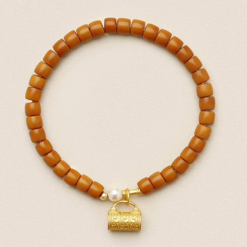 Phoenisess Olive Pit Bracelets Unisex-2