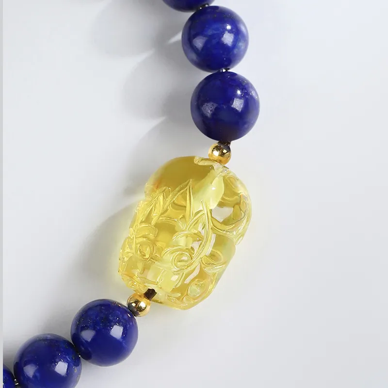 Phoenisess Lapis Lazuli Bracelets Unisex-3