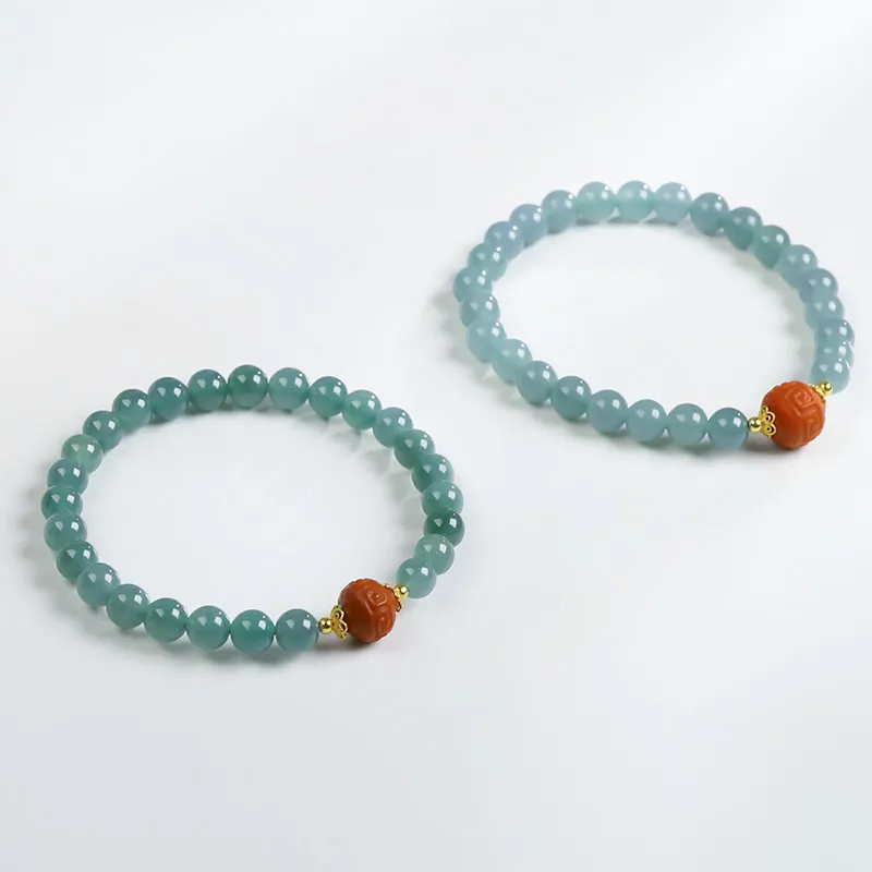 Phoenisess Glutinous Jade Bracelets Women's-5