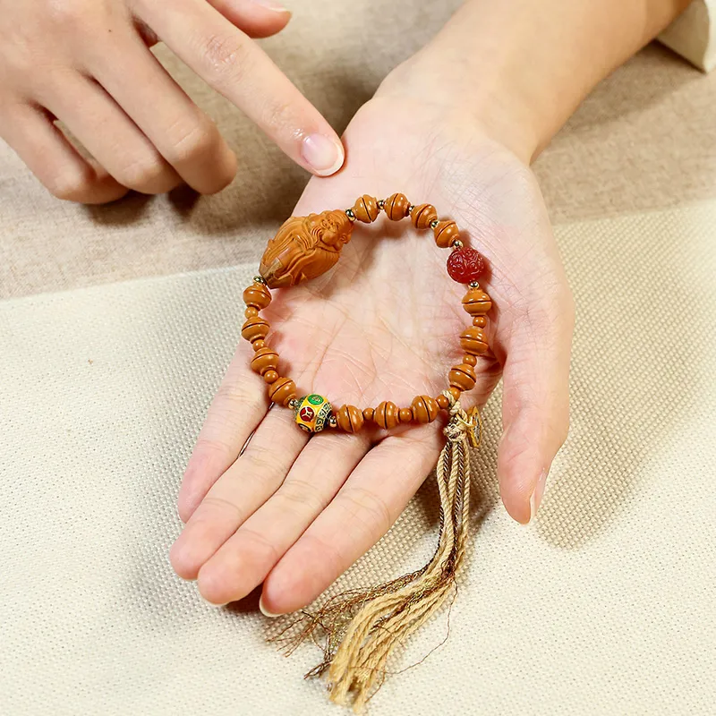 Phoenisess Olive Pit Bracelets Unisex-4