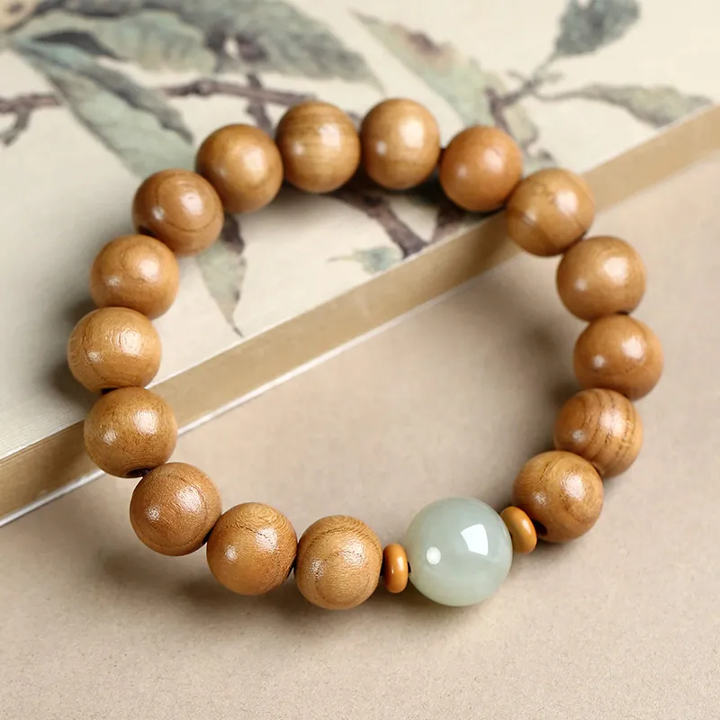 Phoenisess Peachwood Wooden Bracelets Unisex-3