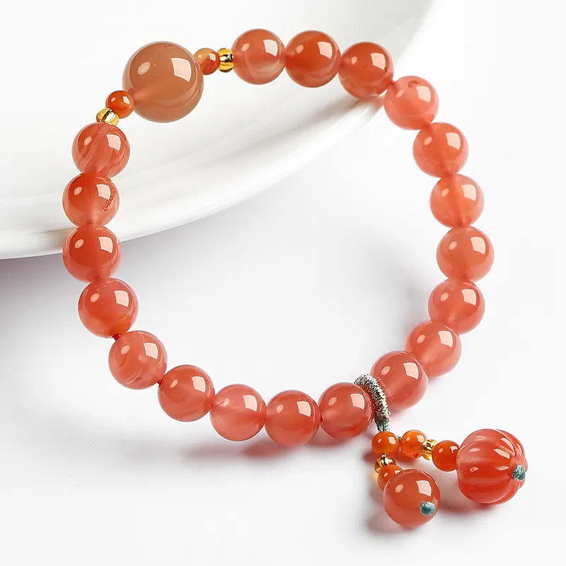Phoenisess Southern Red Agate Bracelets Women's-2
