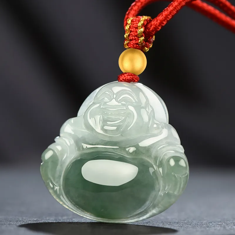 Phoenisess Glutinous Jade Necklaces Women's-5
