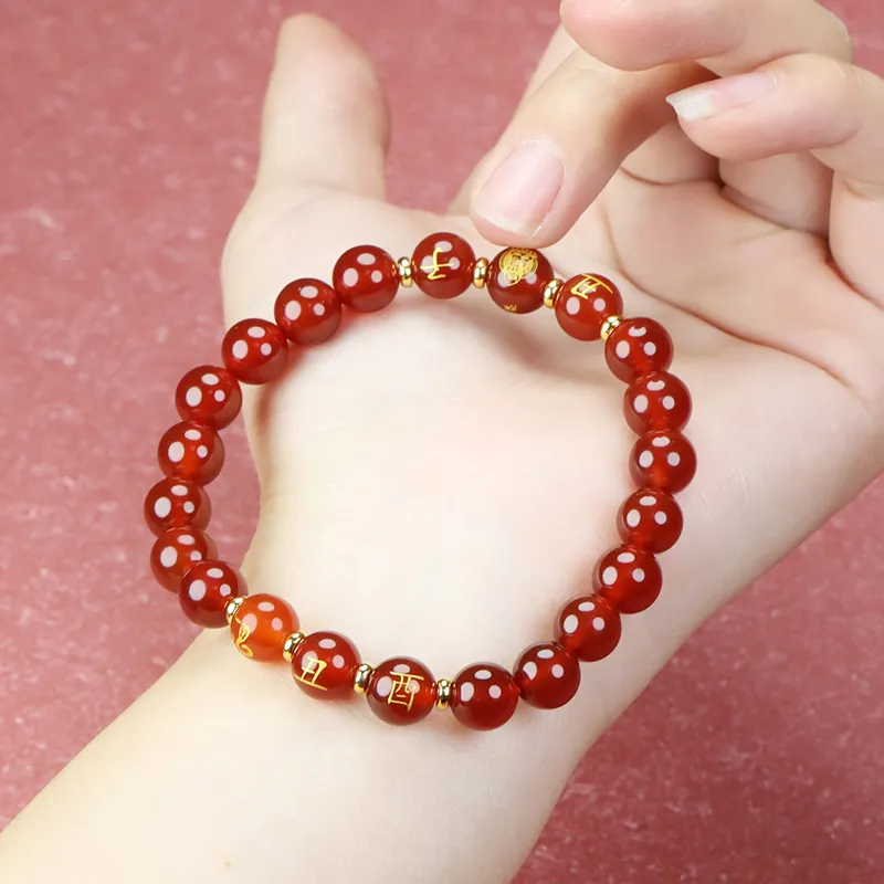 Phoenisess Agate Bracelets Unisex-13