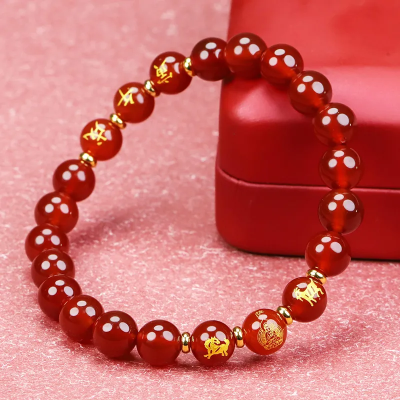 Phoenisess Agate Bracelets Unisex-46