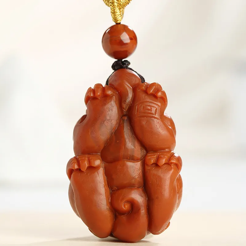 Phoenisess Southern Red Agate Necklaces Unisex-18