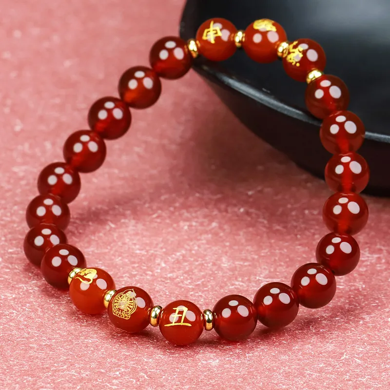 Phoenisess Agate Bracelets Unisex-3