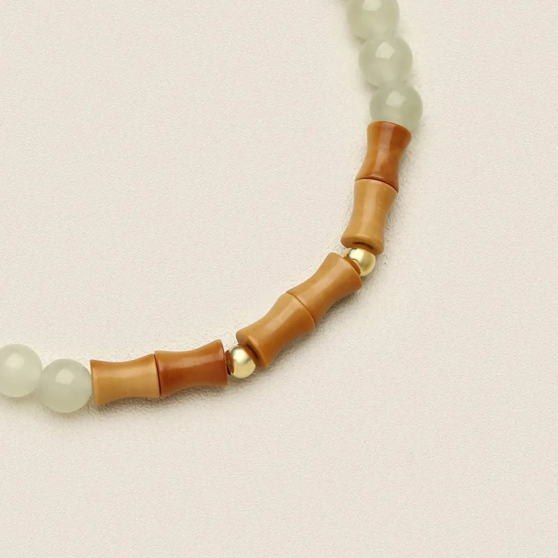 Phoenisess Hetian Jade Pale Greenish White Jade Women's-5