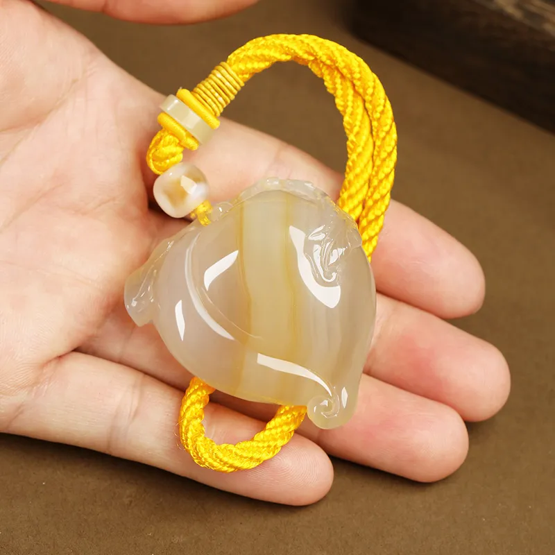 Phoenisess Chalcedony Ornaments Unisex-20