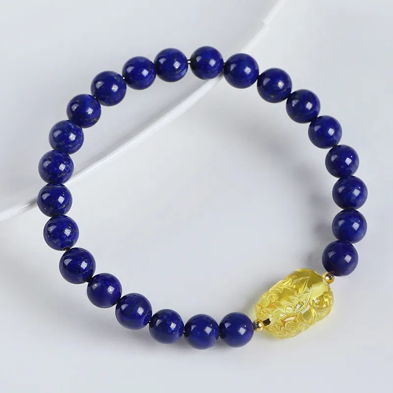 Phoenisess Lapis Lazuli Bracelets Unisex-2