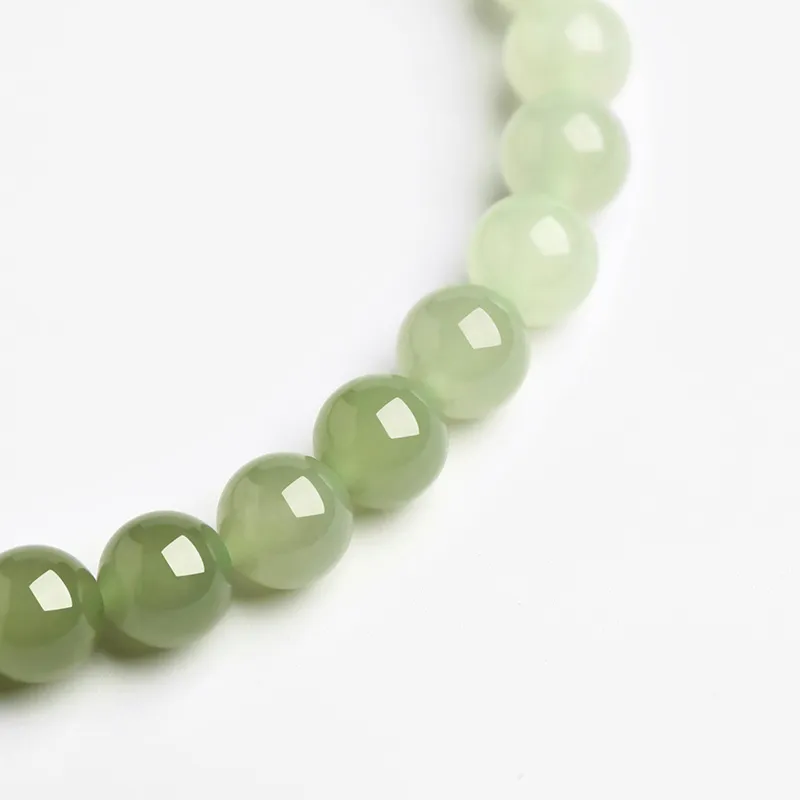 Phoenisess Hetian Jade Pale Greenish White Jade Unisex-4