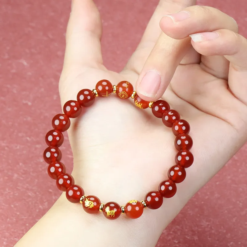 Phoenisess Agate Bracelets Unisex-55