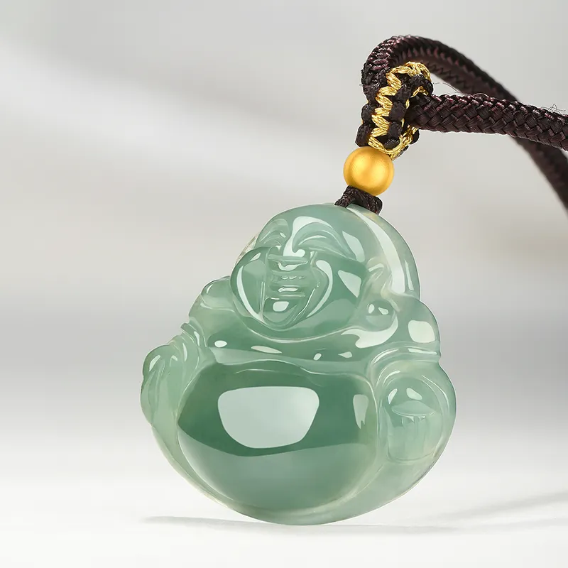 Phoenisess Glutinous Jade Necklaces Women's-38