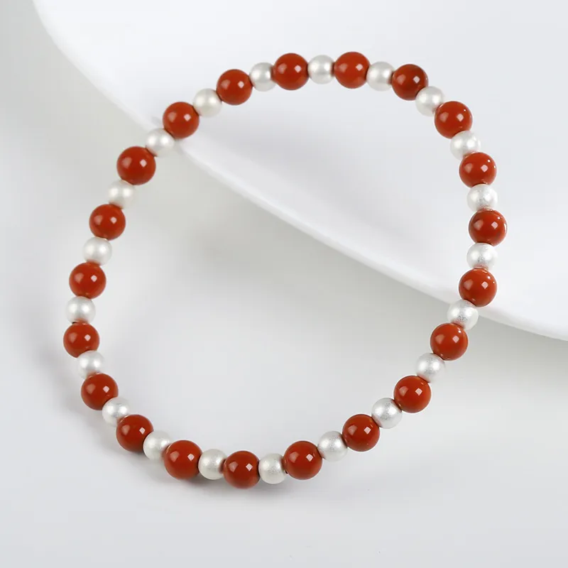 Phoenisess Southern Red Agate Bracelets Women's-1