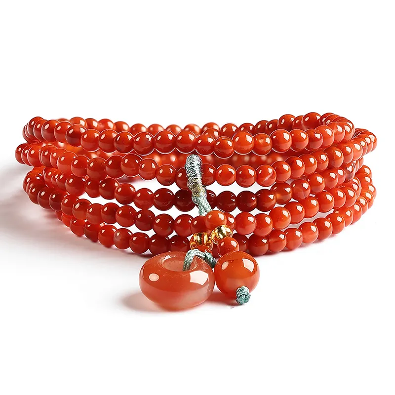 Phoenisess Southern Red Agate Bracelets Unisex-2