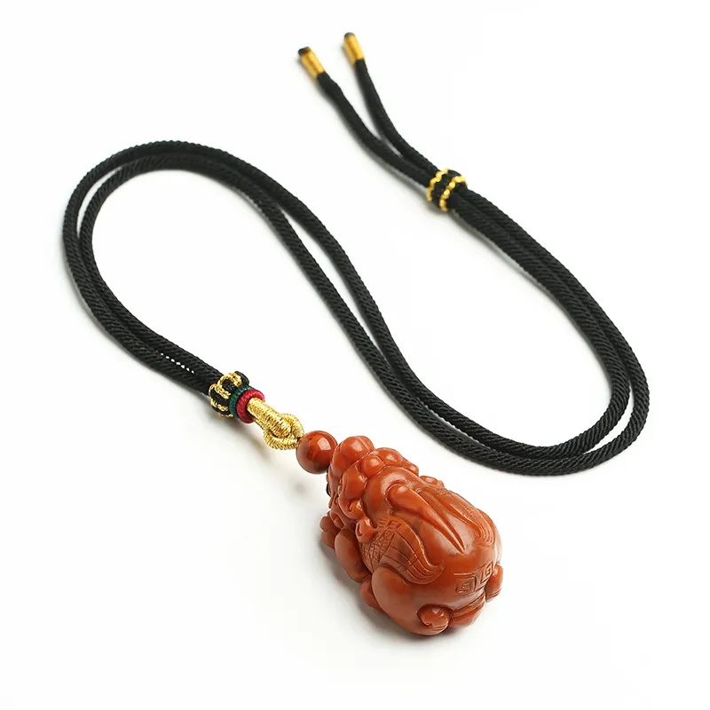 Phoenisess Southern Red Agate Necklaces Unisex-19
