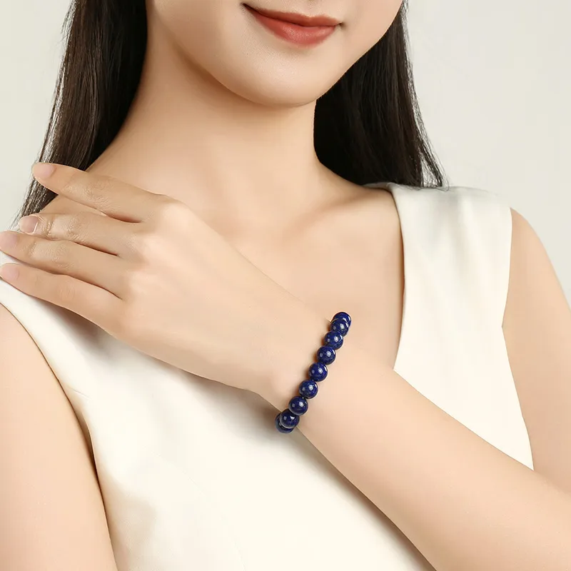 Phoenisess Lapis Lazuli Bracelets Unisex-11
